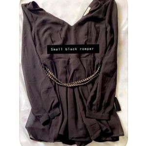 Black romper